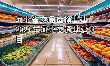 河北省交通运输基建，2021年河北交通基建项目